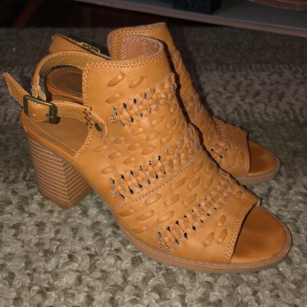 Brown heels